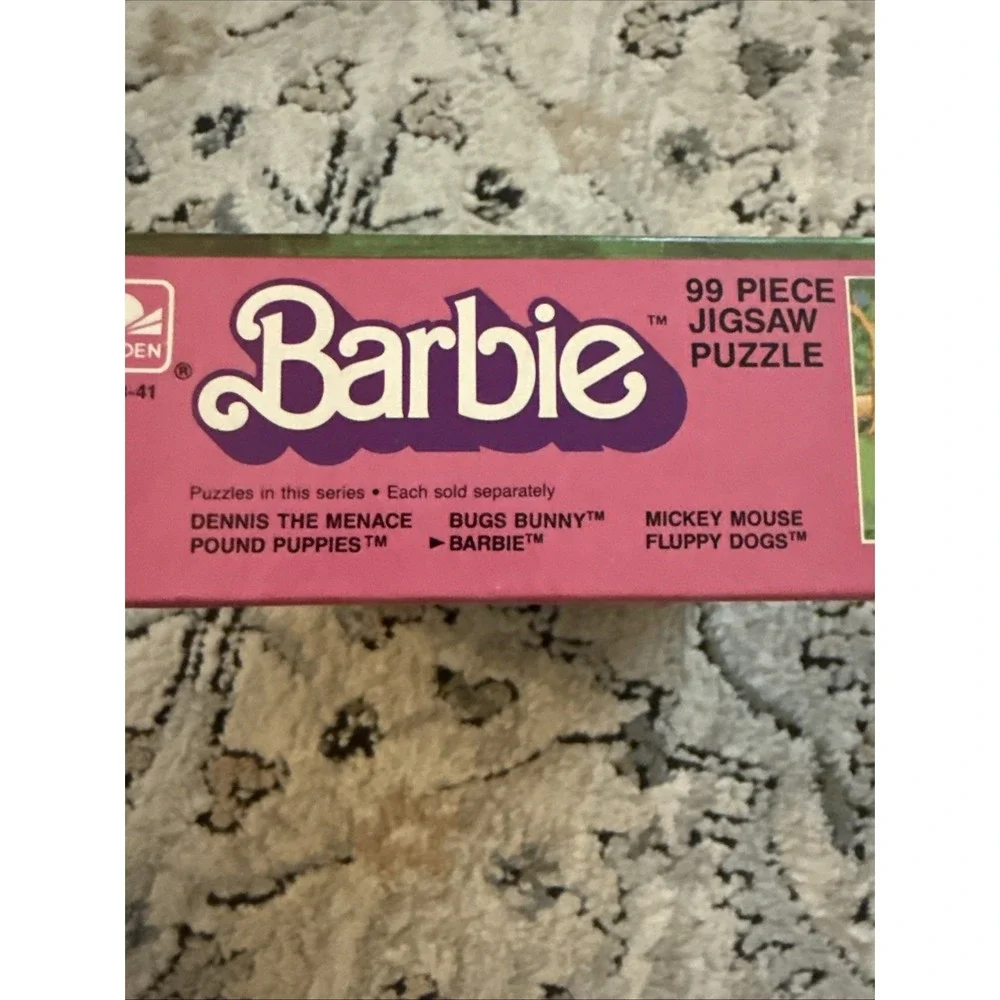 SEALED vintage 1987 barbie puzzle NOS sealed puzzle 99 pieces